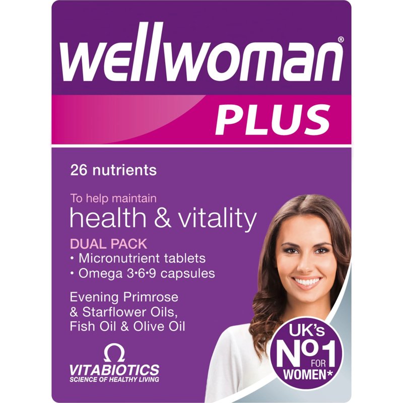 WELLWOMAN PLUS OMEGA 3.6.9  CAPSULES VITABIOTICS