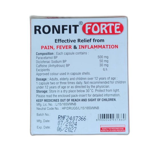 RONFIT FORTE TABS 20'S RONAK
