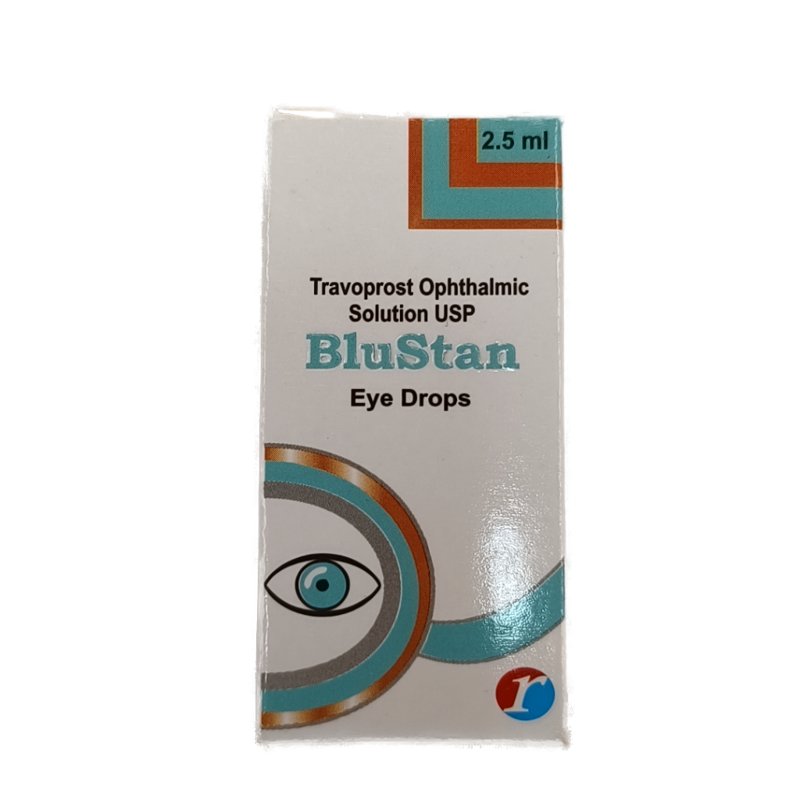 BLUSTAN EYE DROP 2.5ML TRAVOPROST OPHTHALMIC RENIE