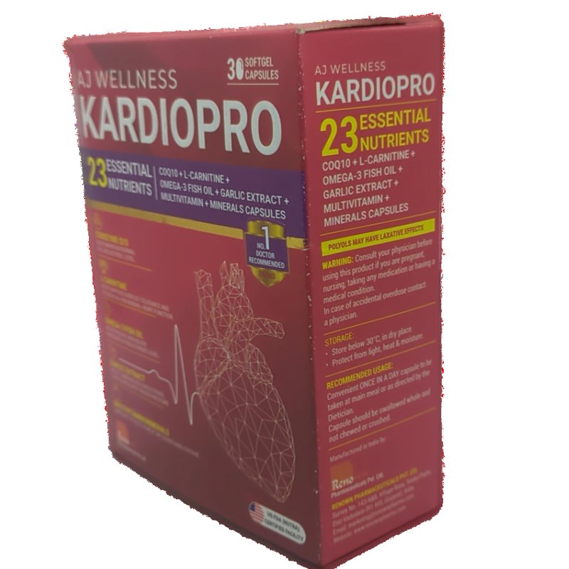 KARDIOPRO 23 ESSENTIAL NUTRIENT 30'S AJ WELLNESS