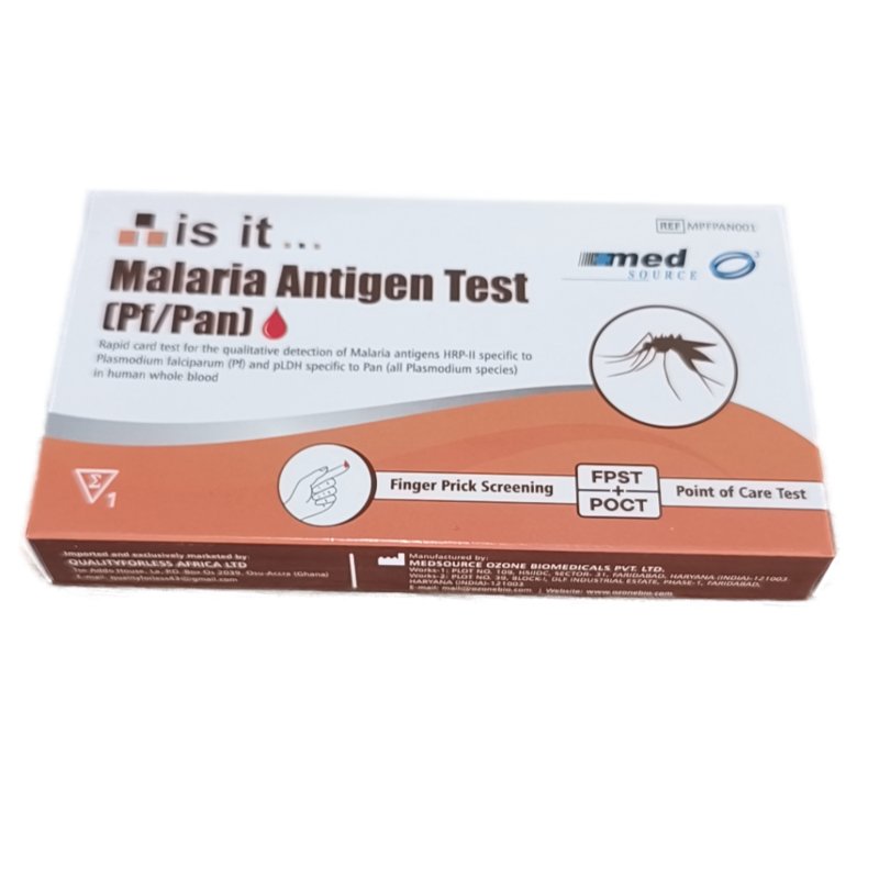 MALARIA TEST ANTIGEN PAN/PF MED SOURCE